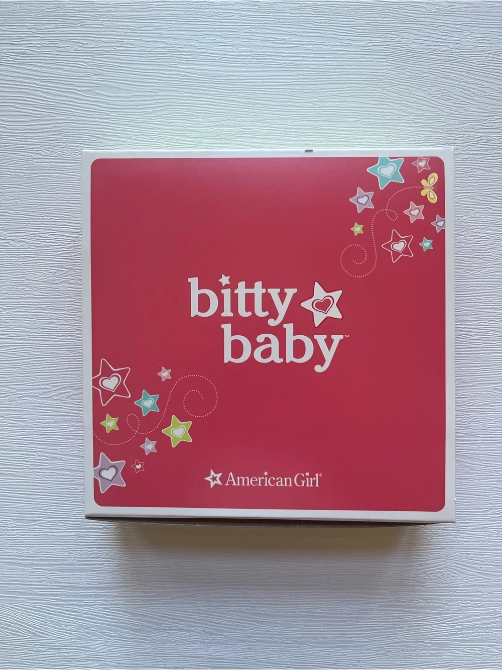 American Girl NIB Bitty Baby Red Party Dress Twinkle Party Outfit